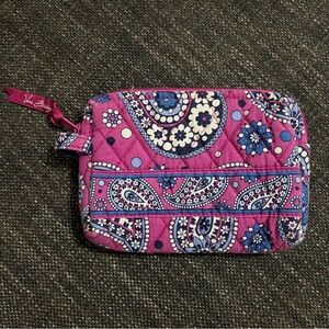 Vera Bradley Boysenberry Zippered Cosmetic Bag